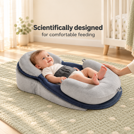 TinyBaby™ CozyNest Lounger - Help Reduce Post-Feed Spit-Up
