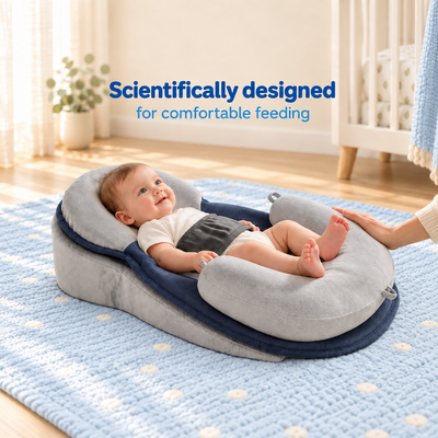 TinyBabi™ CozyNest Lounger - Help Reduce Post-Feed Spit-Up