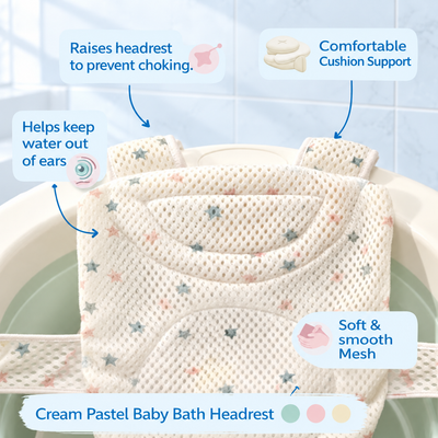 TinyBabi™ AquaNest Baby Bath Support