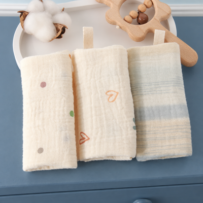 TinyBabi™ GentleNest Burp Cloth Set
