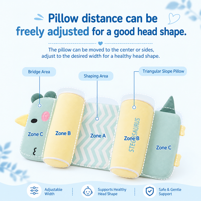 TinyBabi™ DreamNest Head Support Pillow